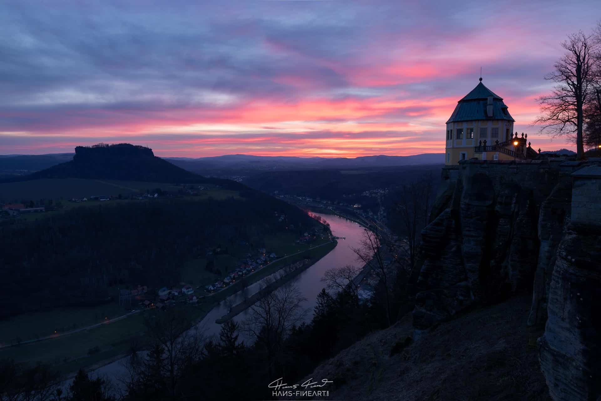 Sächsische Schweiz_230318055655 1_Königstein_Festung Königstein_Hans Fineart-2