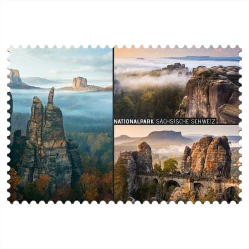 Sächsische Schweiz Magnet pp002 Hans Fineart