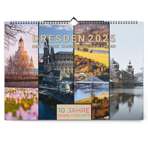 Dresden 2025 | Der kleine Jahreszeitenkalender Hans Fineart